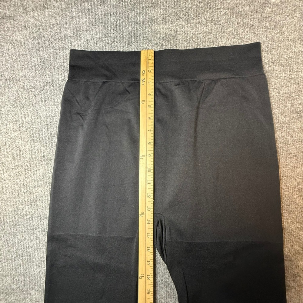 Lane Bryant Womens Black Seamless High Rise Leggings Size E/F Plus Size Stretch - Picture 5 of 6